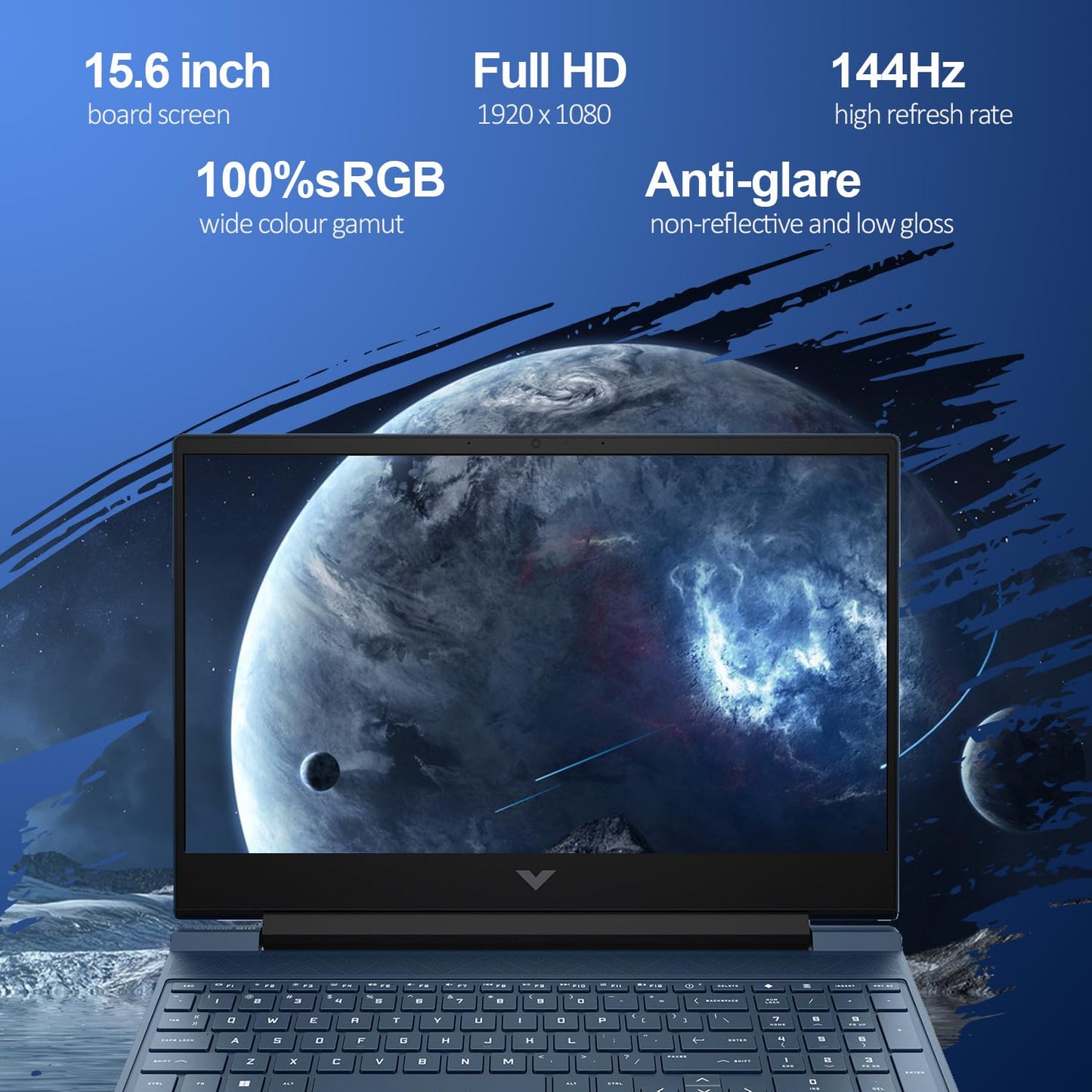 Hp Victus 15.6 I5 Business Gaming Laptop | 15.6 Fhd 144Hz | Intel Core I5-12450H | Nvidia Geforce Rtx 3050 | 32Gb Ram 2Tb Ssd |