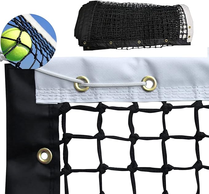 VANCL Tennis Net Outdoor Heavy Duty Professional Tennis Court Net Replacement Portable Tennis Net Nylon for Standard Tenni...
