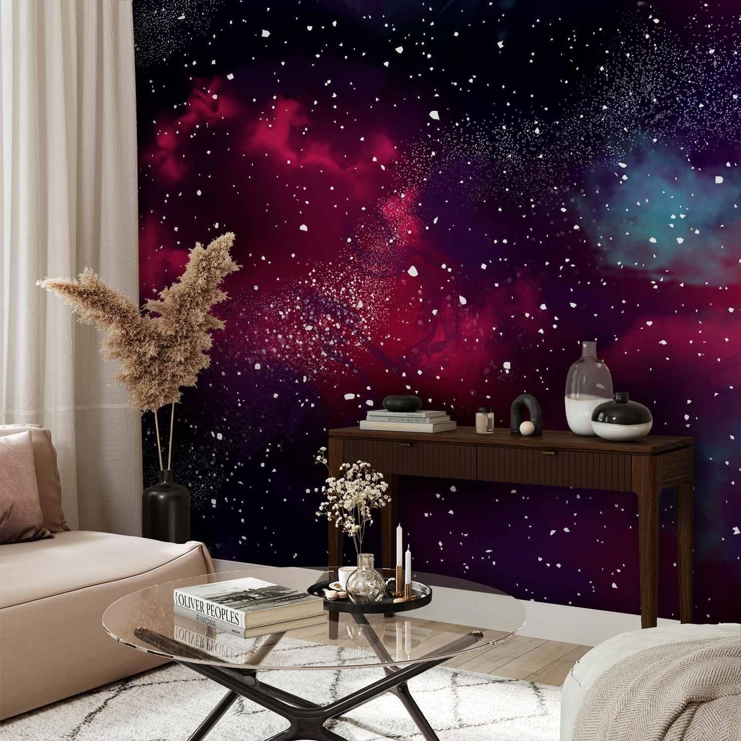 artgeist Wall Mural Space 98x69 in - Non-Woven Wallpaper Fleece Wall Decor Photo Print Picture Image Design Home Mural Galaxy Universe Cosmos Sky a-A-10326-a-a