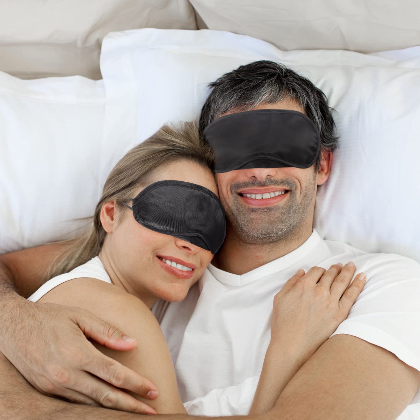 100 Pack Eye Mask Disposable Blindfolds for Games with Nose Pad Soft Eye Cover Party Pack Sleep Eye Masks Eye Shade Mask Women Men Kids (Black)