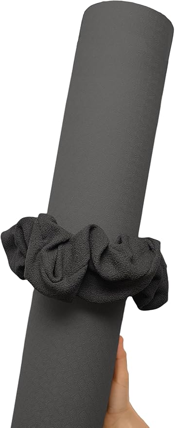 Mirmire Yoga Mat Scrunchie - Holds Your Yoga Mat in Style - Durable & Elasticity Fabric - Fits All Standard Yoga Mats (mat...