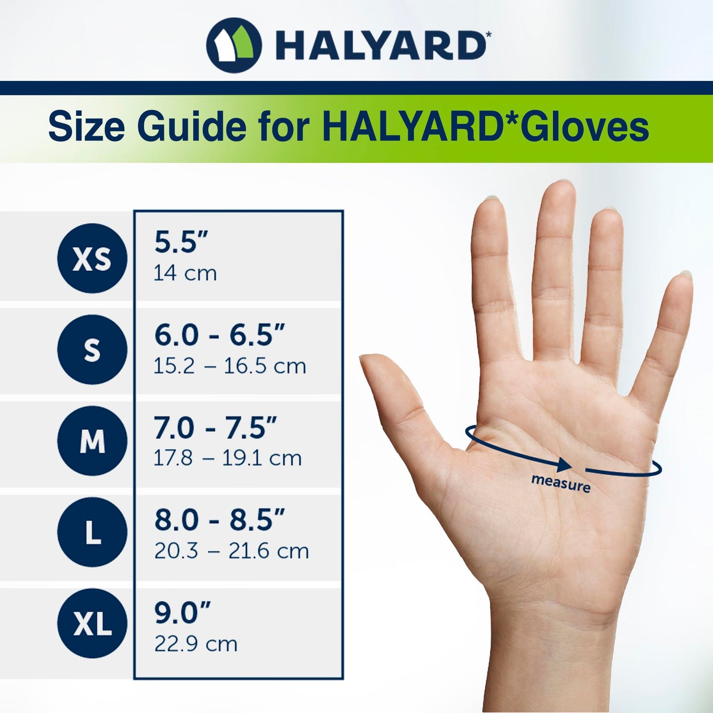 HALYARD PURPLE NITRILE Exam Gloves, Powder-Free, Non-Sterile, 5.9 mil, 9.5 Inches, Purple, Size Medium, 55082 (Box of 100)