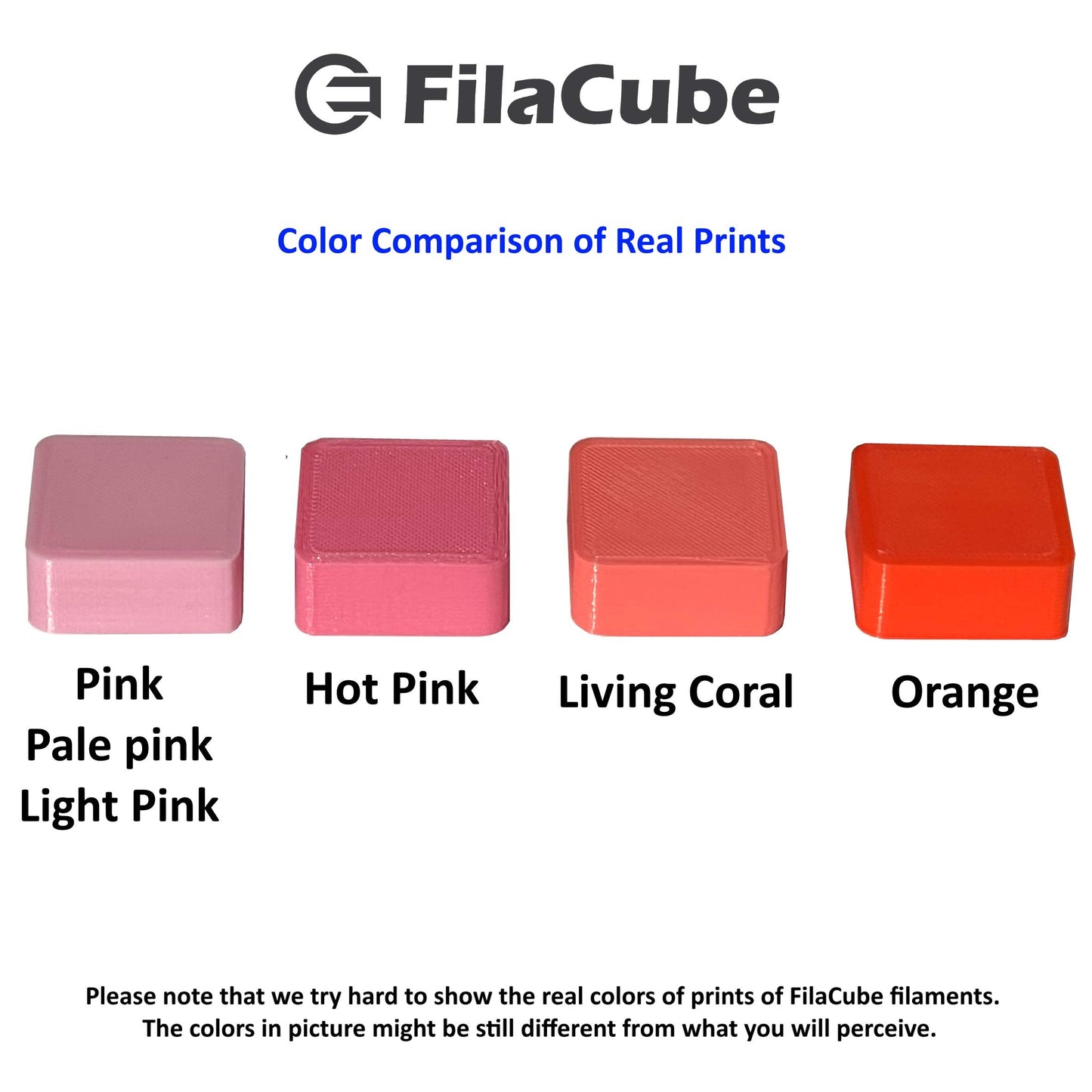 Filacube 1.75Mm Pla 2Nd Gen 3D Printing Filament - 1Kg Hot Pink (Pantone 17-1937) [Made In Usa]