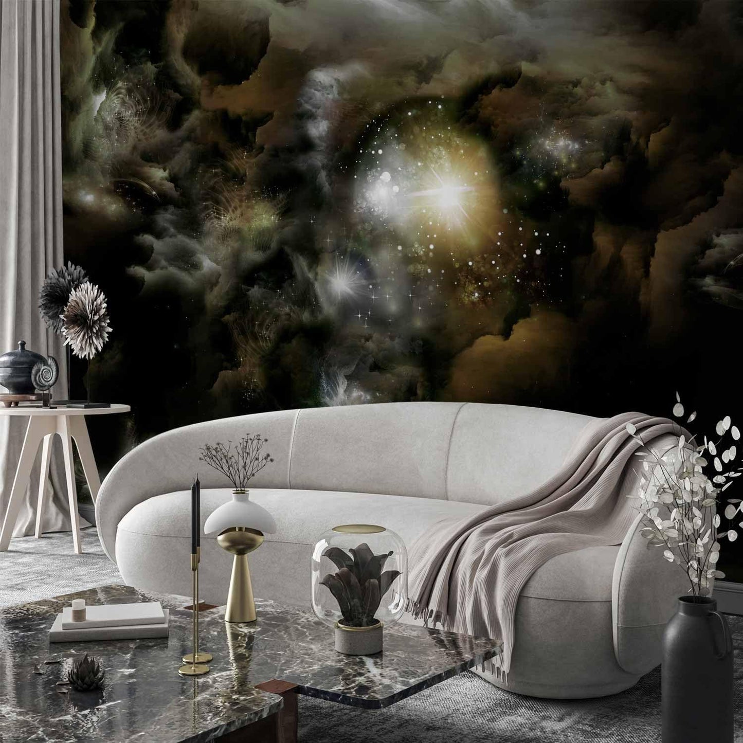 artgeist Wall Mural Cosmos Galaxy 98x69 in - XXL Non-Woven Wallpaper Fleece Wall Decor Photo Print Picture Image Design Home n-A-0027-a-b