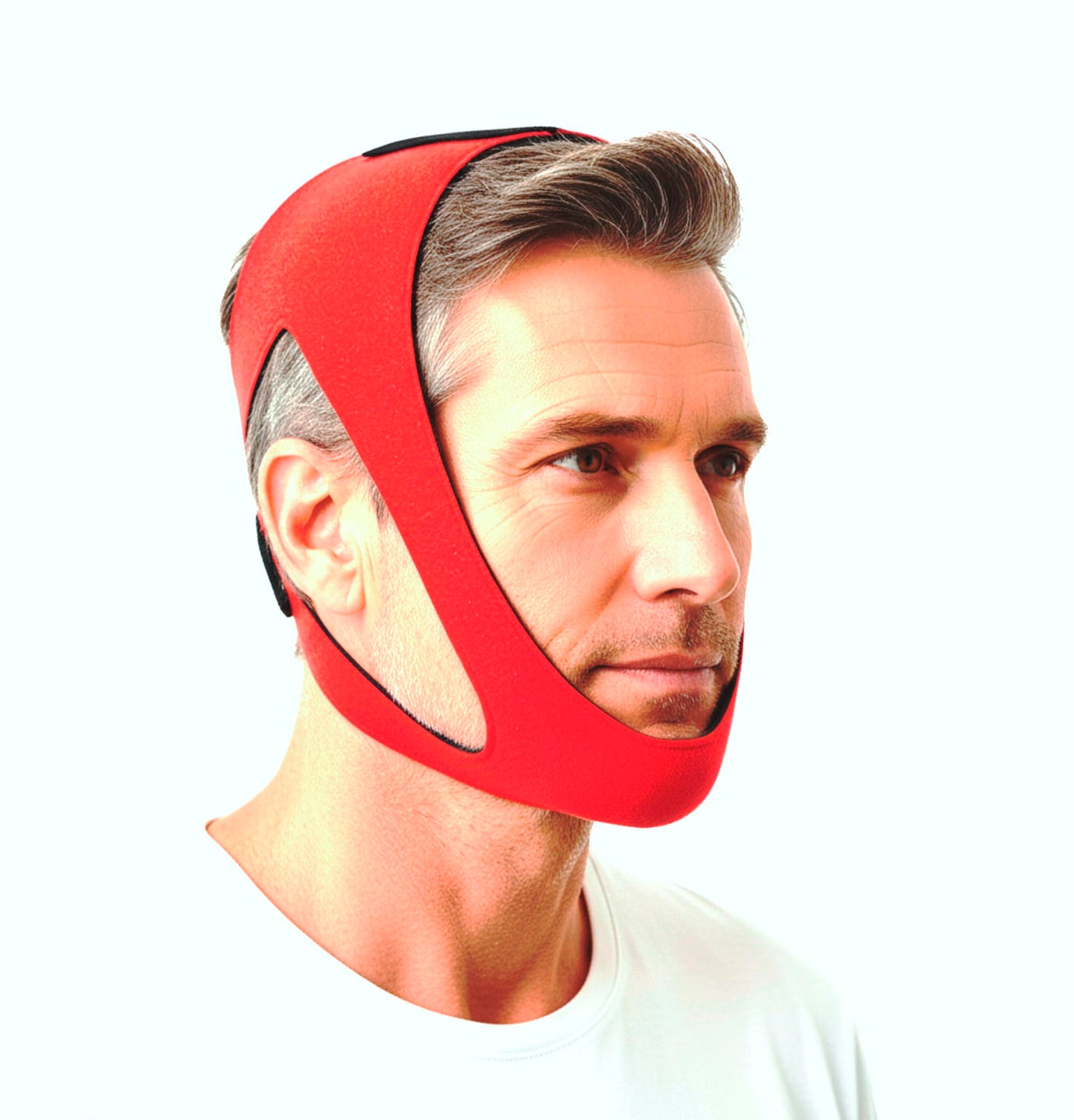 Ruby Style - Chin Strap for Sleeping - Chin Strap for CPAP Users - Keep Mouth Closed While Sleeping - Anti Snoring Chin Strap for Men and Women - Snore Stopper - Snoring Solution -Sleep Aid