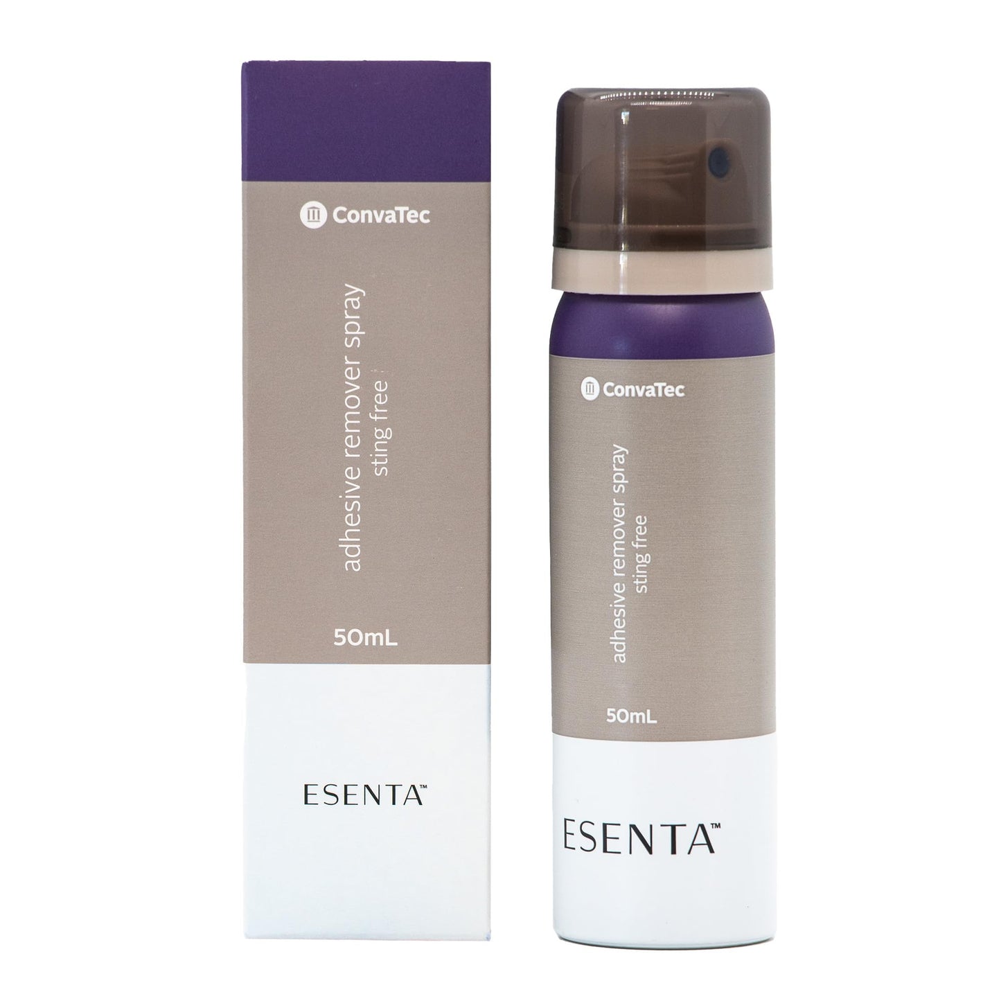 ConvaTec ESENTA Adhesive Remover Spray for Around Stomas and Wounds, Sting Free, Alcohol Free, 50 mL Bottle (Pack of 1)