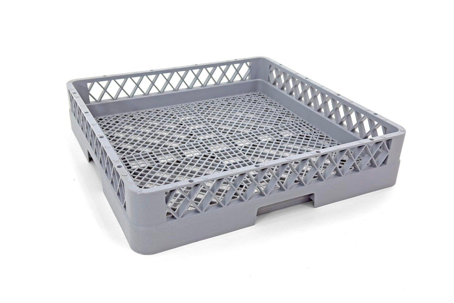 Farag Janitorial Flatware Rack for Commercial Dishwasher | Full Size Combination | Polypropylene (Gray)