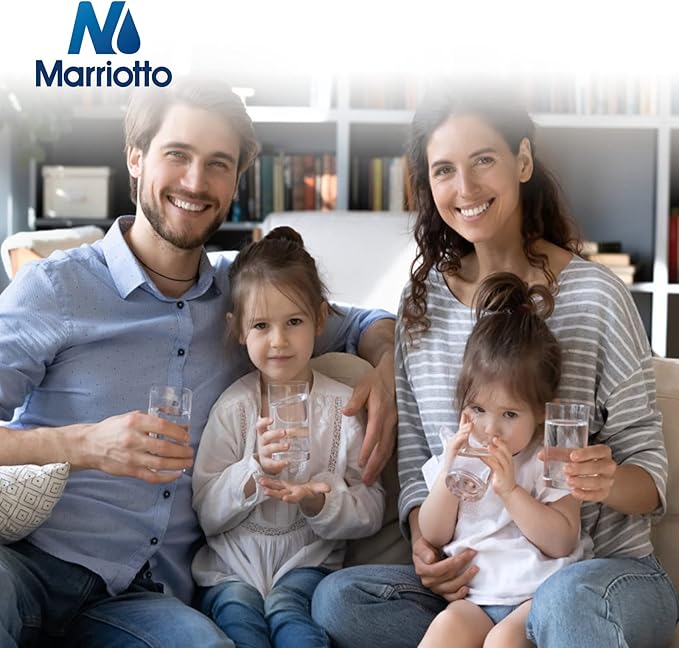 MARRIOTTO Compatible with PUR® water filter replacement, Pur filter replacement faucet compatible with All PUR®, RF9999® and RF-3375, Pur filter replacement faucet, 6 Pack