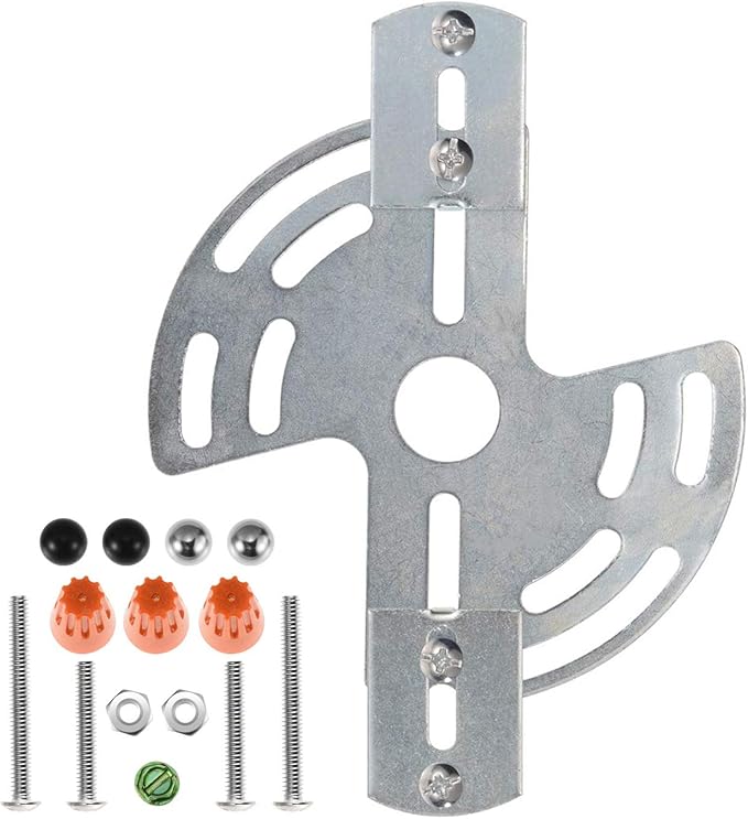 Canomo Lighting Adjustable Crossbar Kit Multifunctional Light Fixture Crossbar Plate Support to 35lb for Mount Wall Light,...
