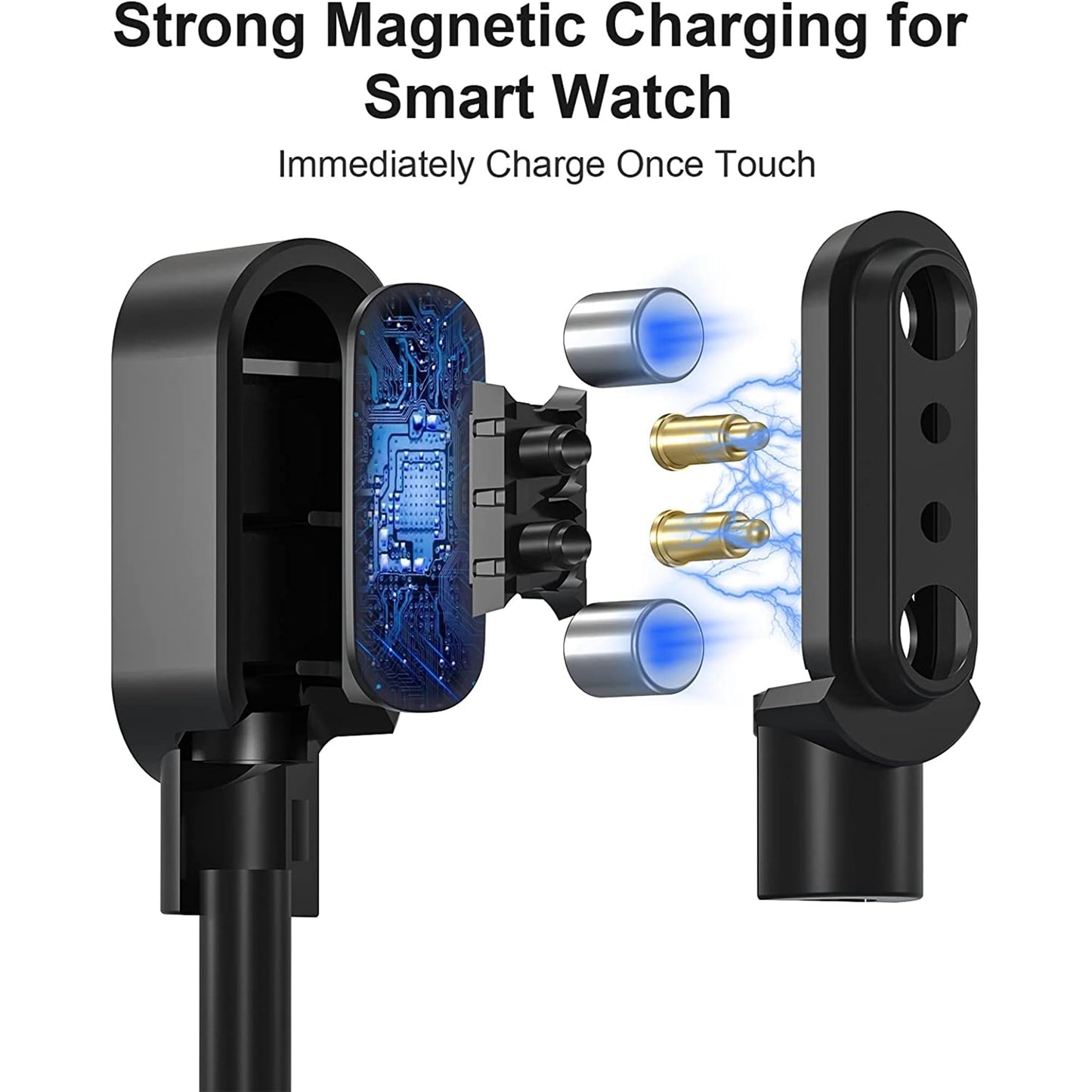 Compatible With Armitron Matrix Smartwatch Charger, Magnetic Replacement Charging Compatible For Armitron Connect Matrix, Lunar