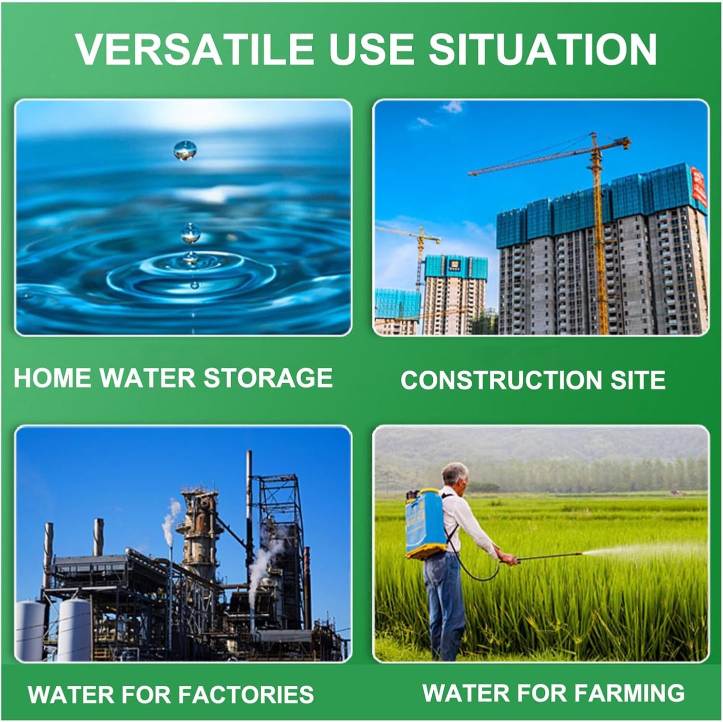Water Storage Tank for Camping, Plastic Water Containers with Spigot for Emergency Water Storage Household Outdoor Camping Hiking Self-Driving Tour(Size:25L/6.6gallon)