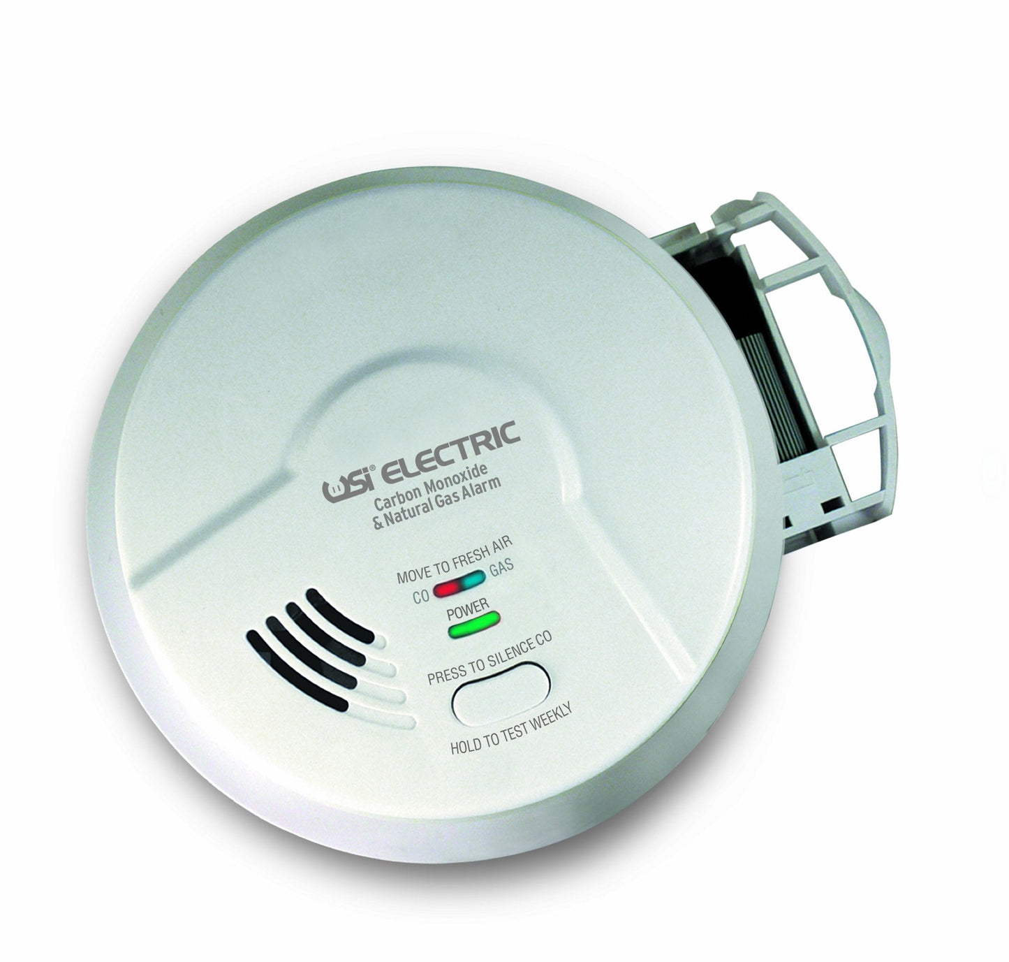 Universal Security Instruments Hardwired 2-in-1 Carbon Monoxide & Natural Gas Smart Alarm with Battery Backup, Model MCN108