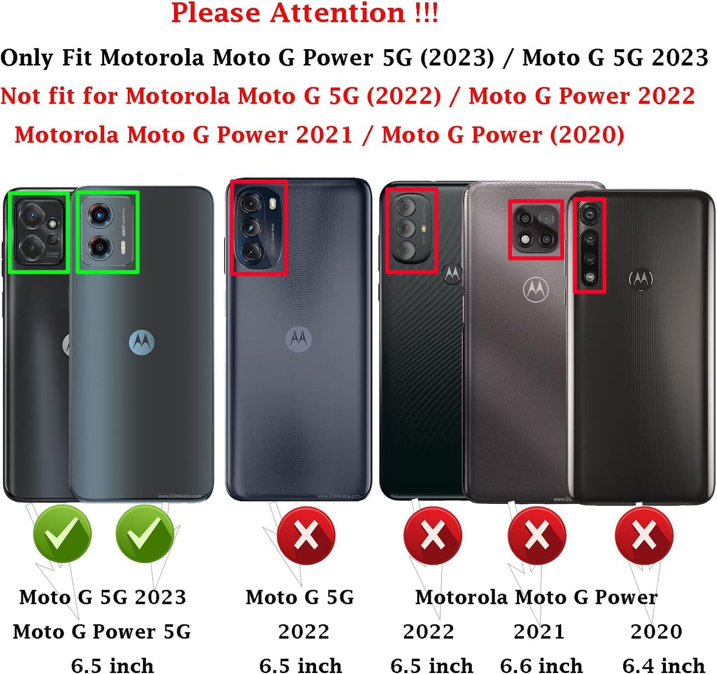 For Moto G 5G 2023 Phone Case W/Tempered Glass Screen Protector(Full Coverage) [Full-Body][15Ft Mil-Grade][Built-In Kickstand] C