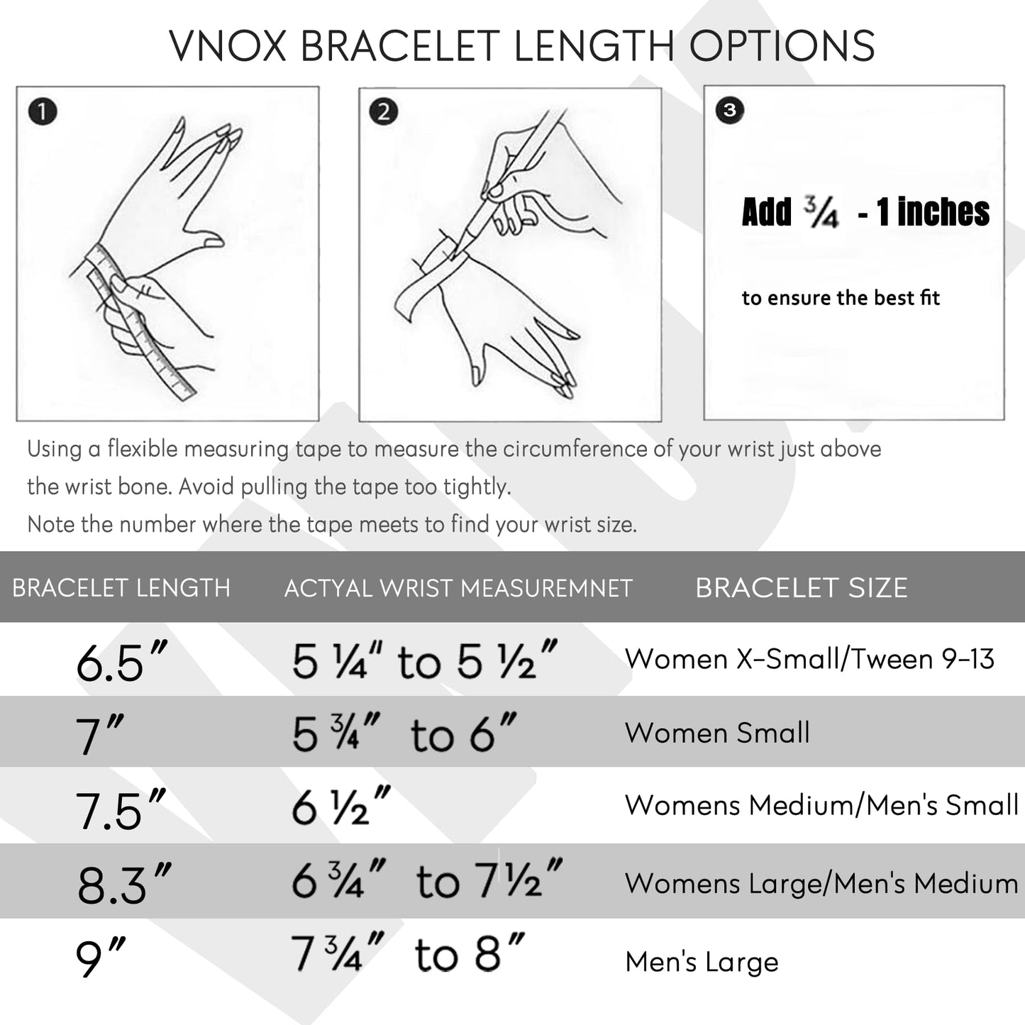 VNOX Silver Chain Bracelets for Men - 5 Pcs Solid Stainless Steel Rope/Figaro/Paperclip/Cuban Link Curb Chunky Chain Bracelet Se