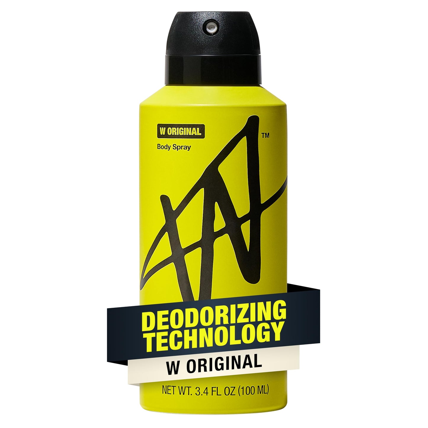 W Jake Paul Original Body Spray for Men, Odor Blocking Body Deodorant, Long Lasting Protection, 3.4 fl oz
