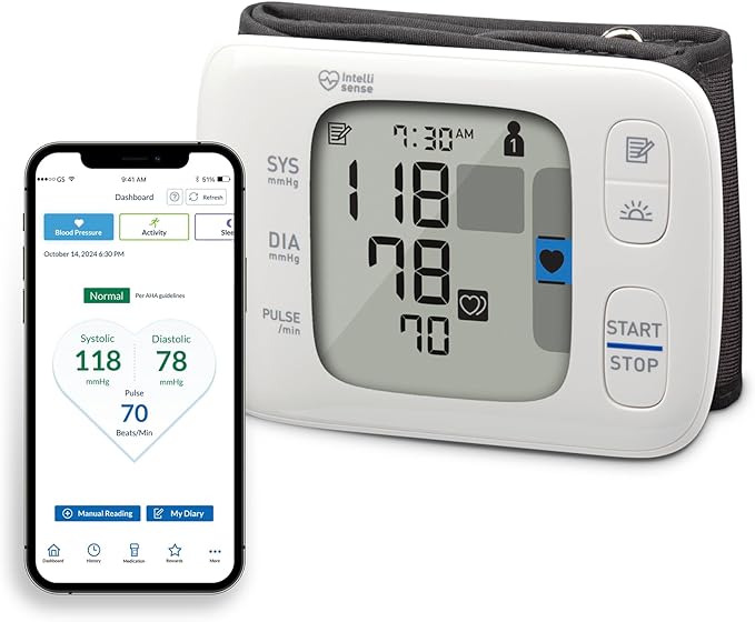 OMRON Gold Wireless Wrist Blood Pressure Monitor for Home Use - #1 Doctor & Pharmacist Recommended Brand - Clinically Vali...