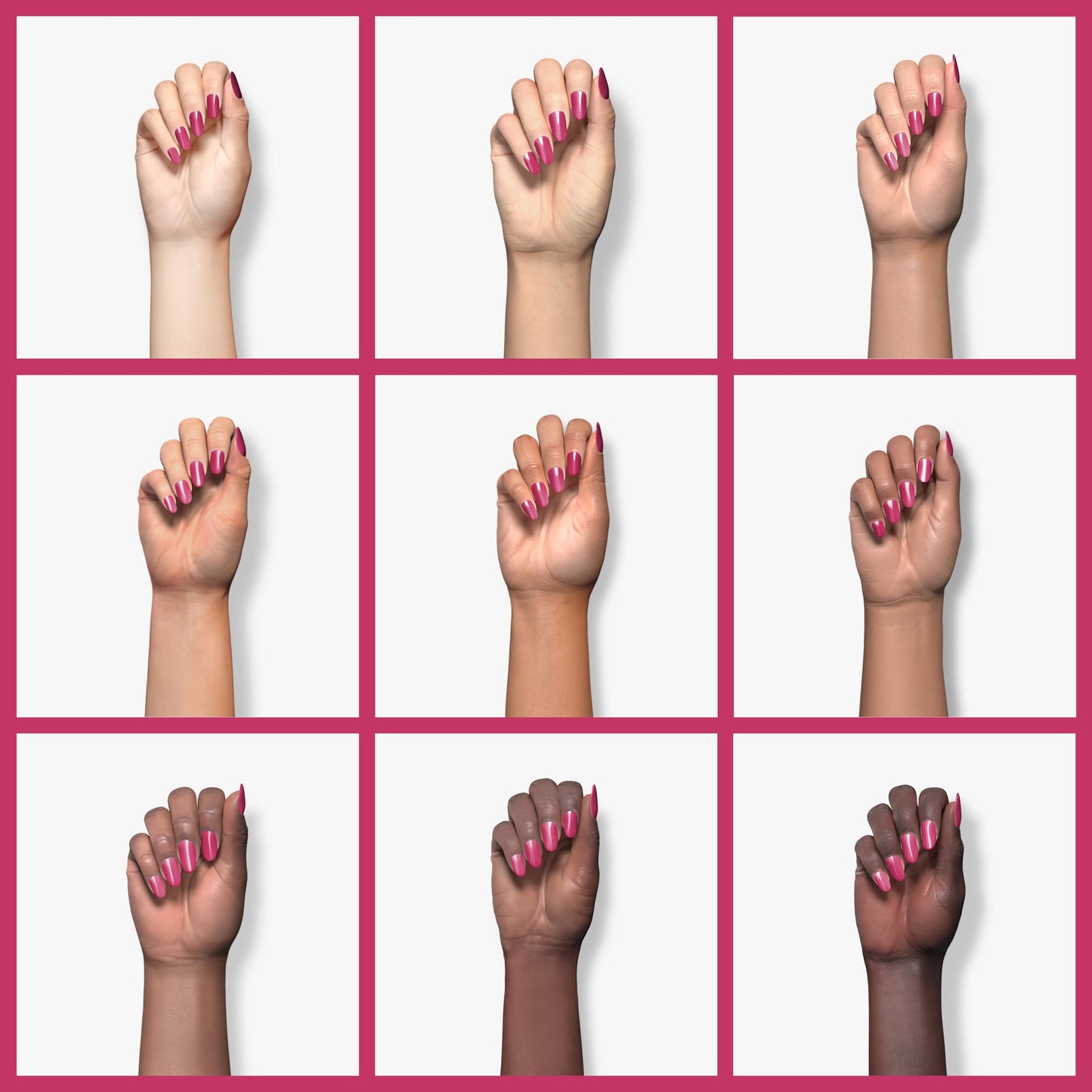 Sally Hansen Salon Pro Gel Nail Polish Lacquer, Back to the Fuchsia, 0.24 Fl. Oz.