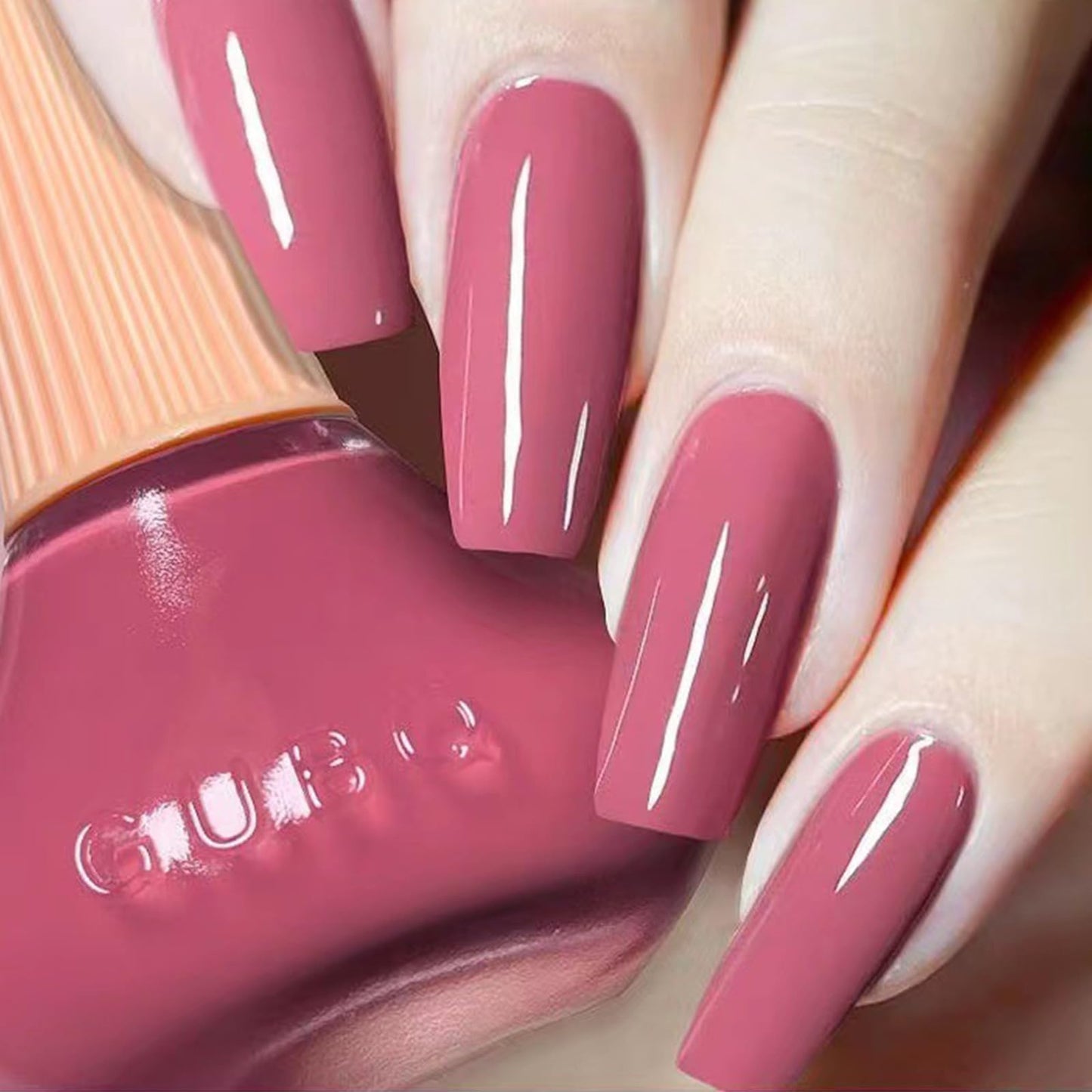 Wimocasy Quick Dry Nail Polish Crimson Summer Nail Lacquer 0.41fl oz Regular Insta Dry Nail Polish 12ML For Nail Art Salon Home,