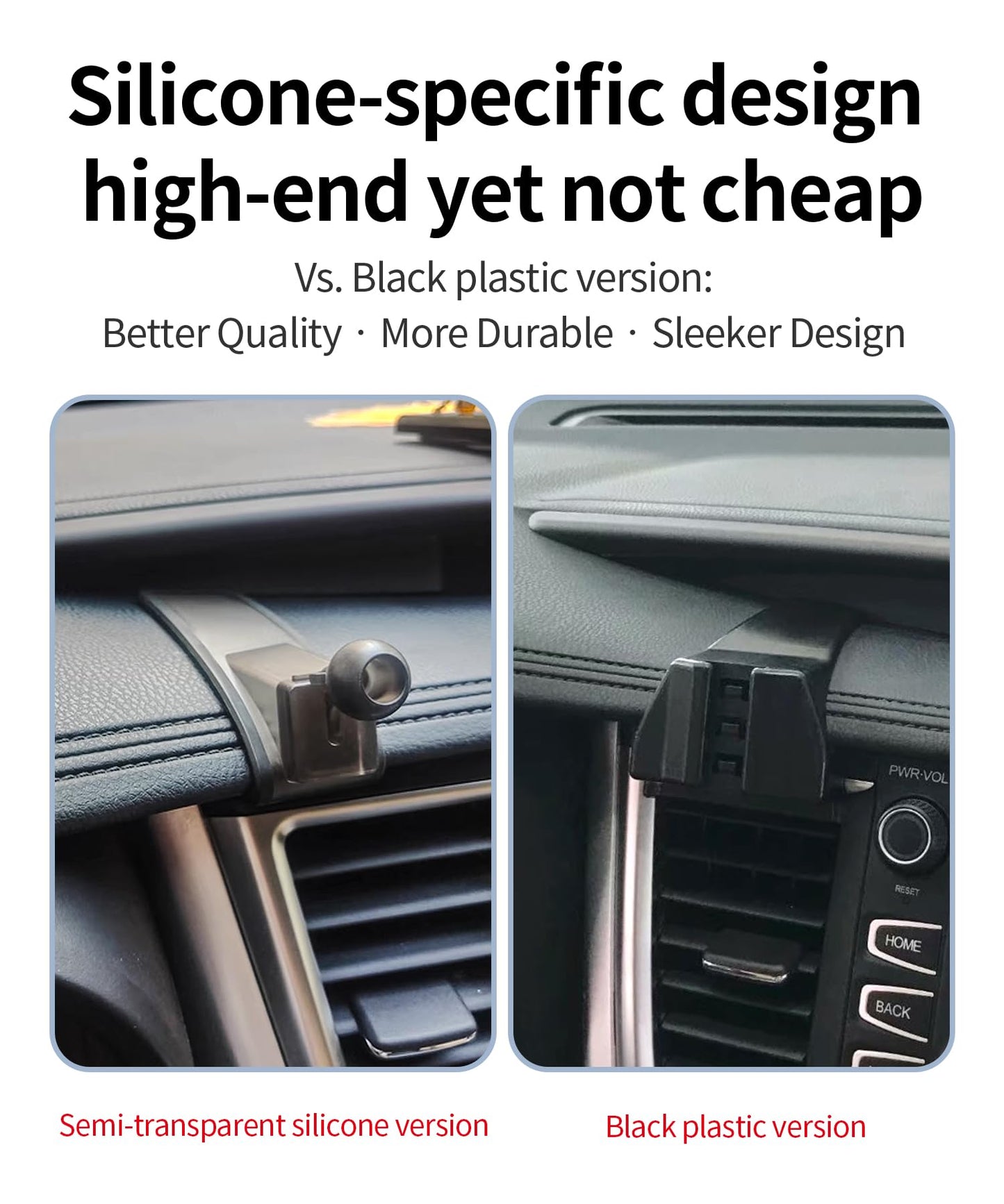 Maserweller Car Phone Holder For Toyota Highlander 2014 2015 2016 2017 2018 2019 Accessories, 360 Rotation Phone Mount Compatibl