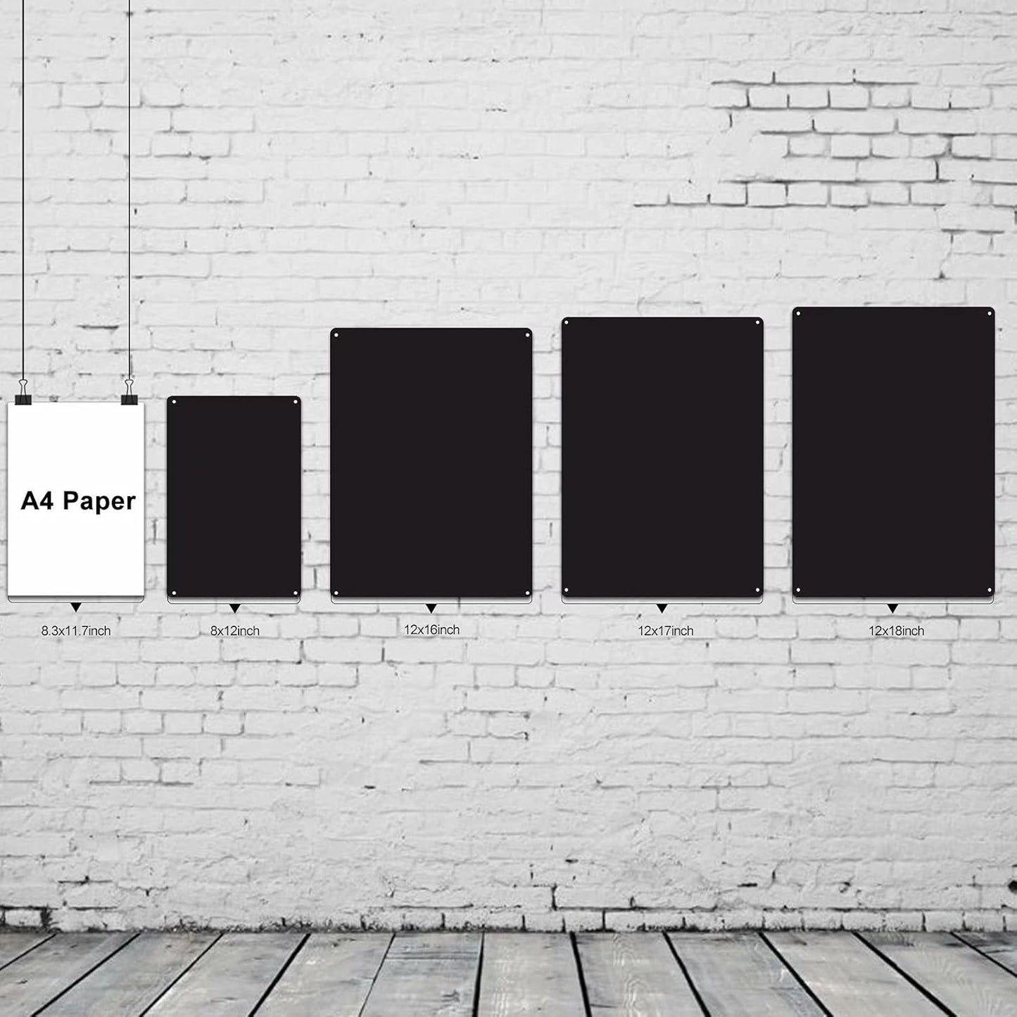 JIUFOTK Fastener Type Chart Posters Tool Knowledge Metal Signs Room Decor Popular Science Education Home Decor Wall Decor Plaque 8x12 Inches