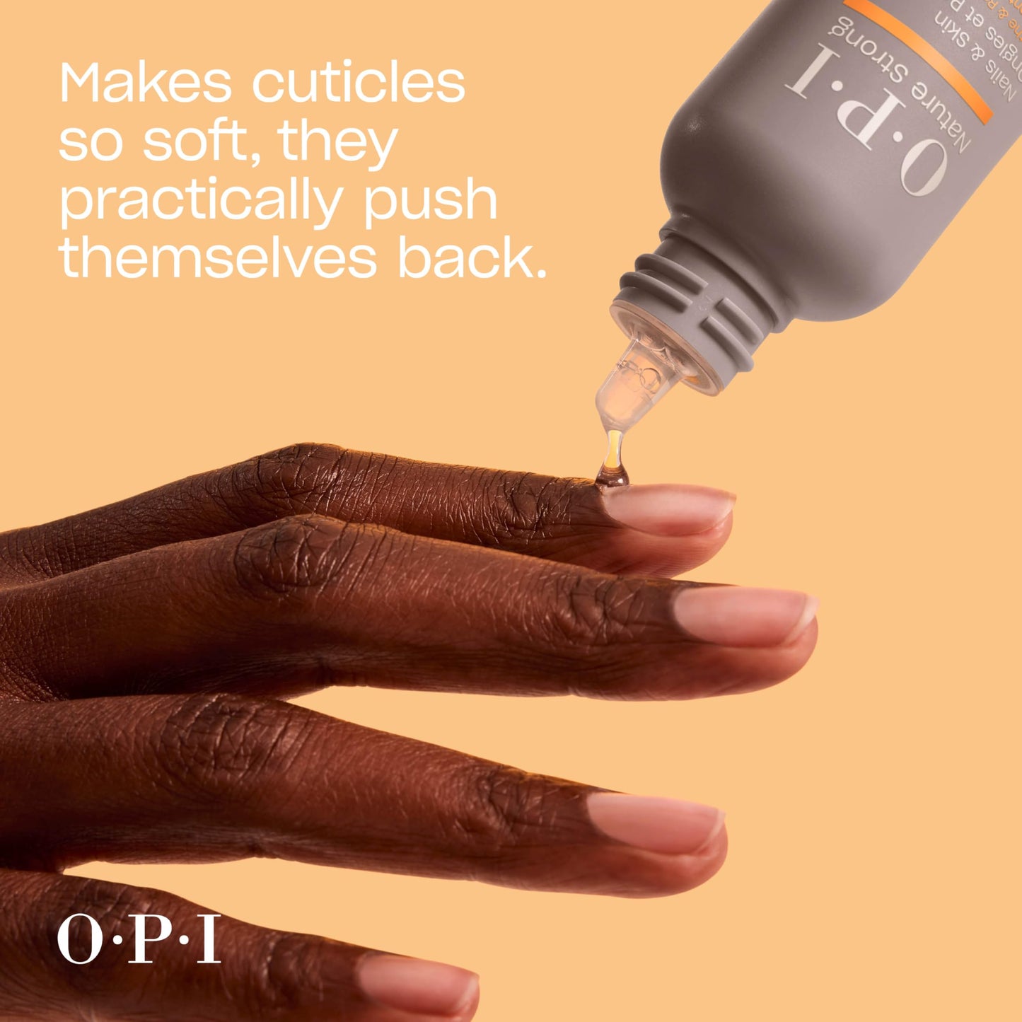OPI Nature Strong Nails & Skin - Soothe & Remove Cuticles | Enriched with Glycerin to Soften & Smooth Skin Around Nails | 1.7 Fl