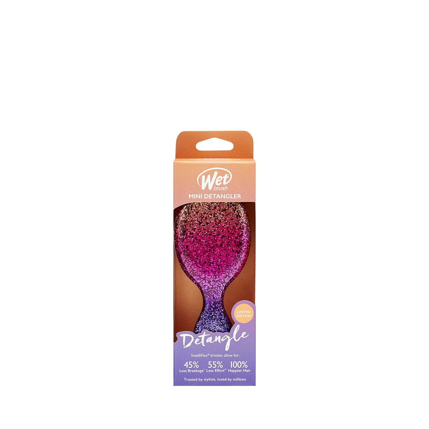 Wet Brush Shimmering Sky Mini Detangler- Fantastic Dusk