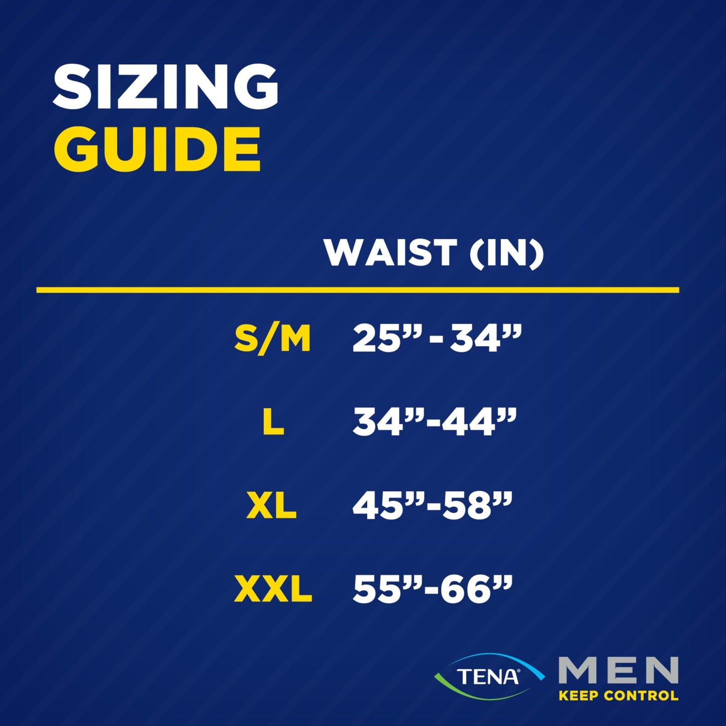 Tena Men Protective Incontinence Underwear Overnight Max Absorbency, L, 56 Count (Waist Size 34in-44in)