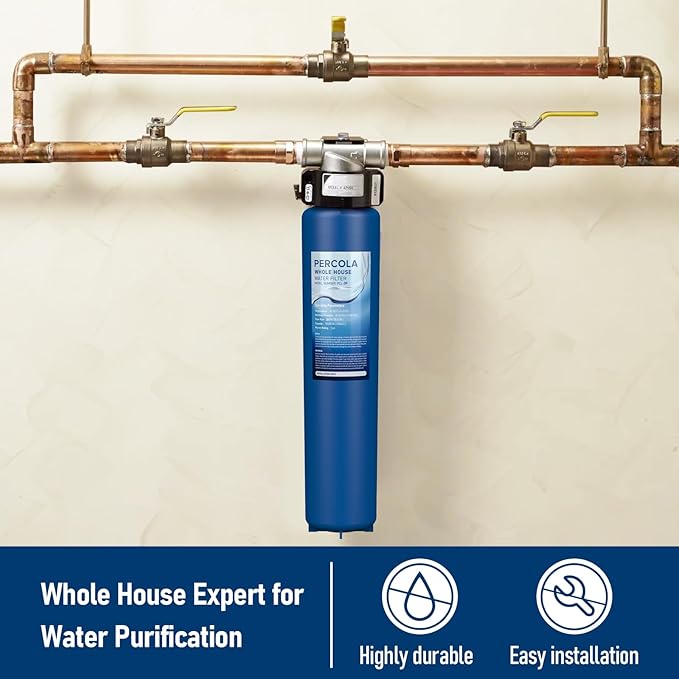 AP917HD Water Filter, Compatible with Aqua-Pure® AP917HD Whole House Sediment/CTO Replacement Filter For 3M® Aqua-Pure® AP903 System 100,000 Gallons (1 Pack)