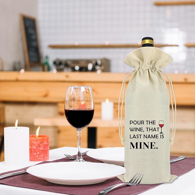 Engagement Gifts for Couples Wedding Planning Wine Bag Wedding Gift for Mr and Mrs Newly Engagement Presents for Women Fiance Fiancee Friend Girlfriend Boyfriend Bride to Be Gifts Wine Bottle Bag
