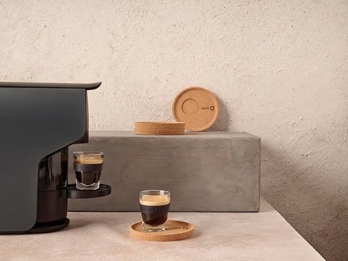 Delta Q Quick Espresso Capsule Machine - Compact 0.8 L, Capsule System (White)