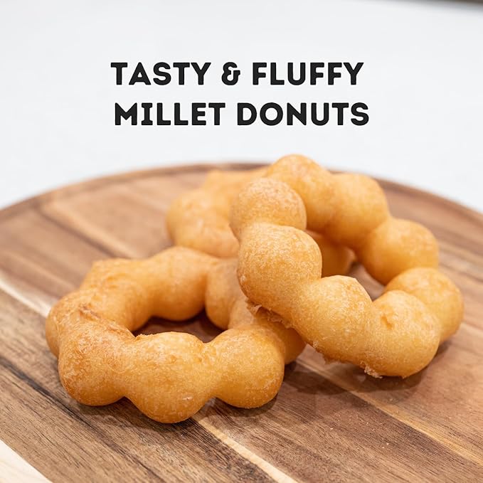 Bossen Donut Mix (1 case (4 bags), Millet)