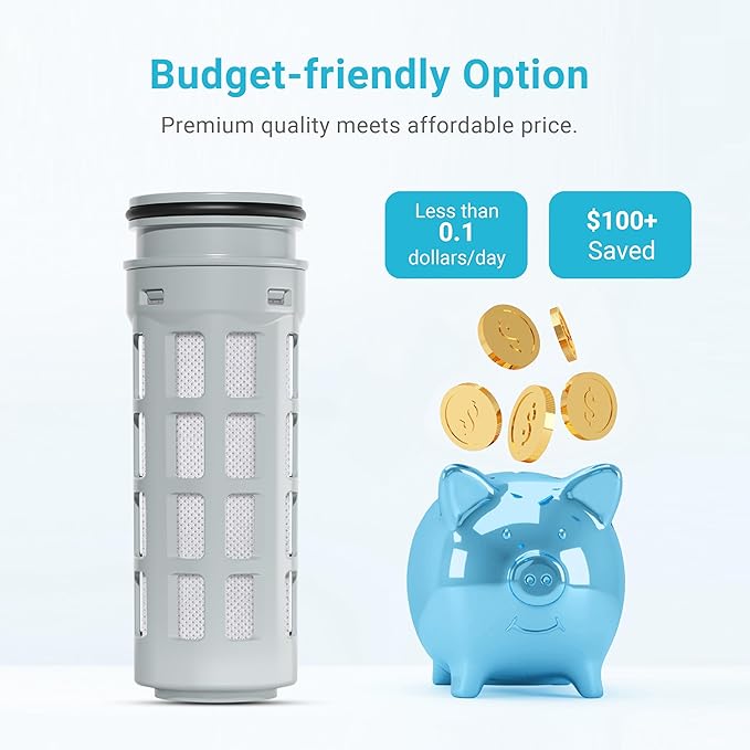Replacement for Brita® Stream Pitcher Water Filter, Brita® OB05 Filter Pitchers and Dispensers, Pour Through Filters, Upgraded 7-stage Filters, Lasts 2 Months, by AQUA CREST (Pack of 3)