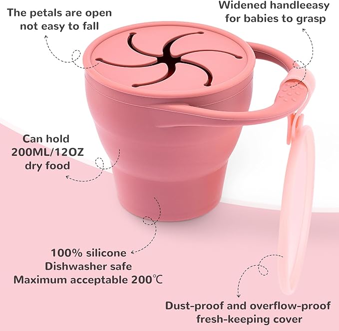 10oz Soup Thermo for Hot Food Silicone Snack Cup Set for Kids Lunch Thermo Leak-Proof Vacuum Stainless Steel Wide Mouth Food Jar for School Travel