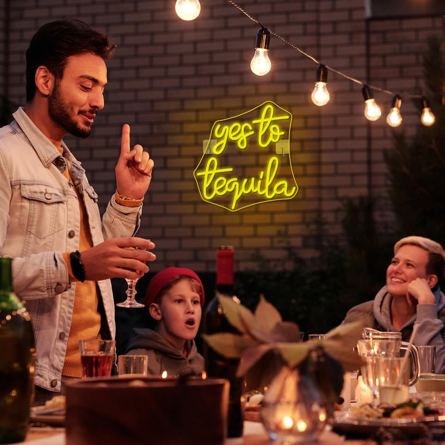 Nosun Yes To spirit-inspired flavor Neon Sign spirit-inspired flavor Bar Sign With Usb Neon Lights Bar Light Up Sign For Bar Party Men Cave Home Pub Led Bar Sign Gifts For Men/Women 12.6 * 12.2Inches
