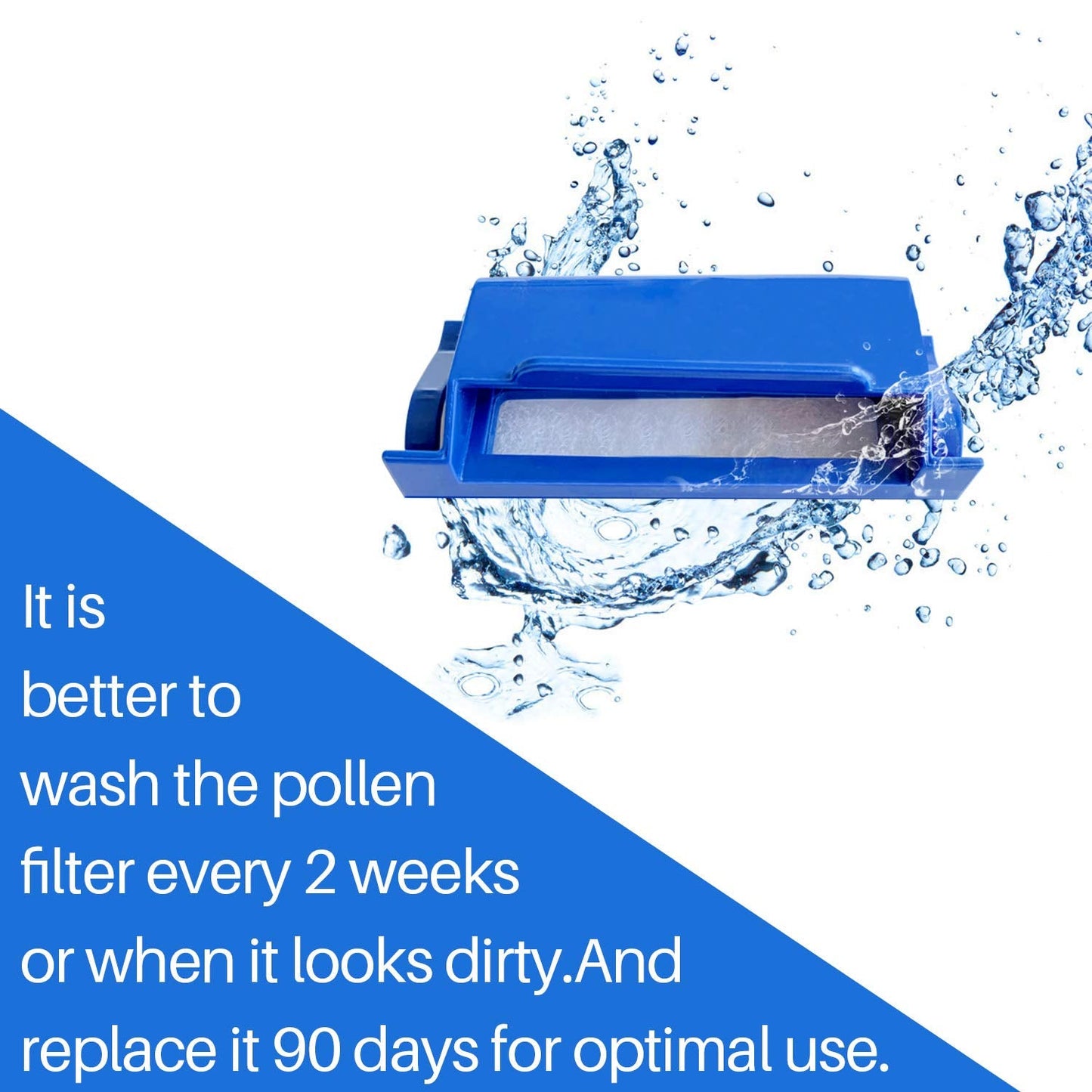 16 Packs-Reusable Pollen Filters, Compatible with Philips DreamStation and BiPAP Machines, CPAP Filters Replacement Supplies Accessories
