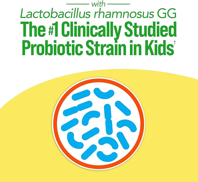 Culturelle Probiotics Ultimate Balance Probiotic for Antibiotics Ages 3+,20 Count,Orange,Probiotic for Kids Helps Restore Good Bacteria Lost During Antibiotic Use & Supports A Healthy Immune System