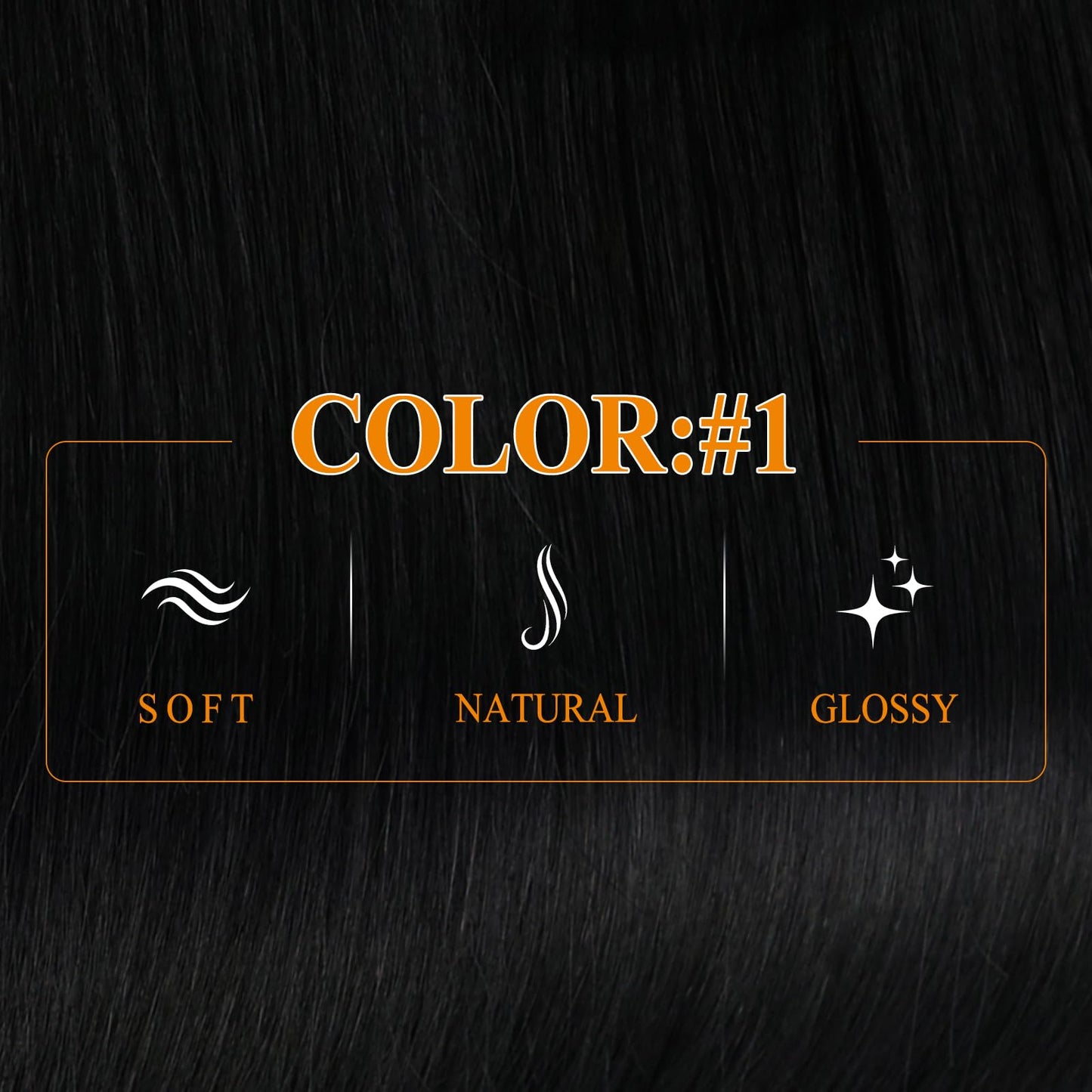 Easyouth Invisible Wire Hair Extensions Black Hair Extensions Wire 14 Inch Jet Black Wire Hair Extension Human Hair Add Length a