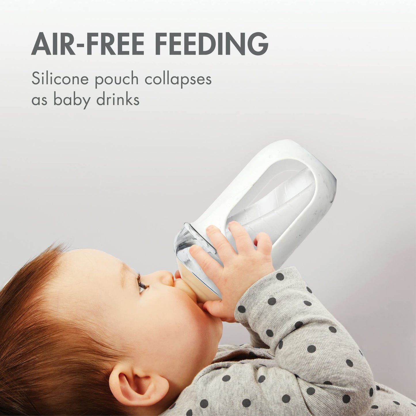 Boon Nursh Reusable Silicone Baby Bottles with Collapsible Pouch - Stage 1 Slow & Stage 2 Medium Flow - Mint & Tie Dye - 3 Count Each