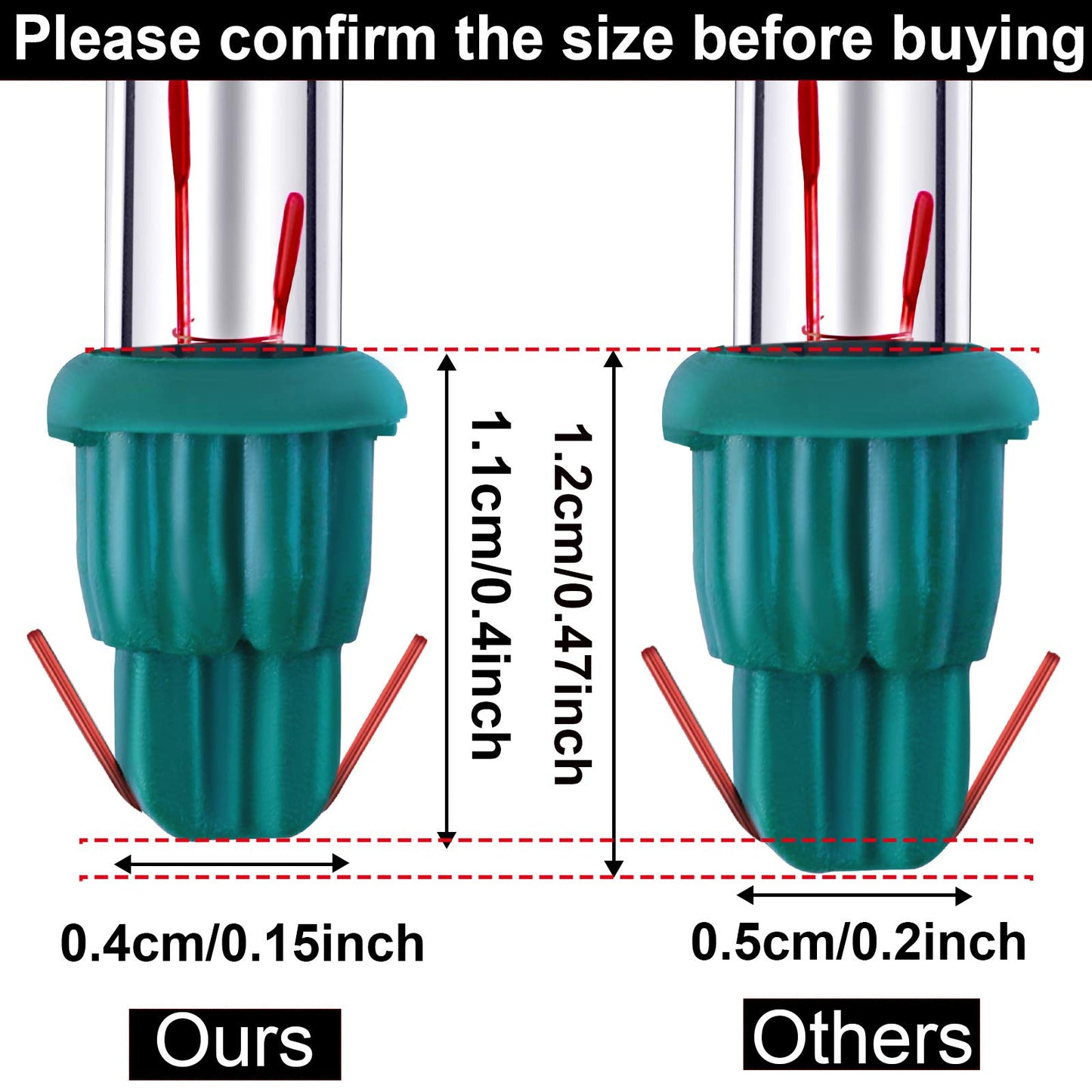 Ruisita 120 Count Mini Christmas 2.5 Volt Replacement Light Bulbs With Base  170 Ma  0.42 Watt For Christmas Trees Decorative Light (Clear And Green)