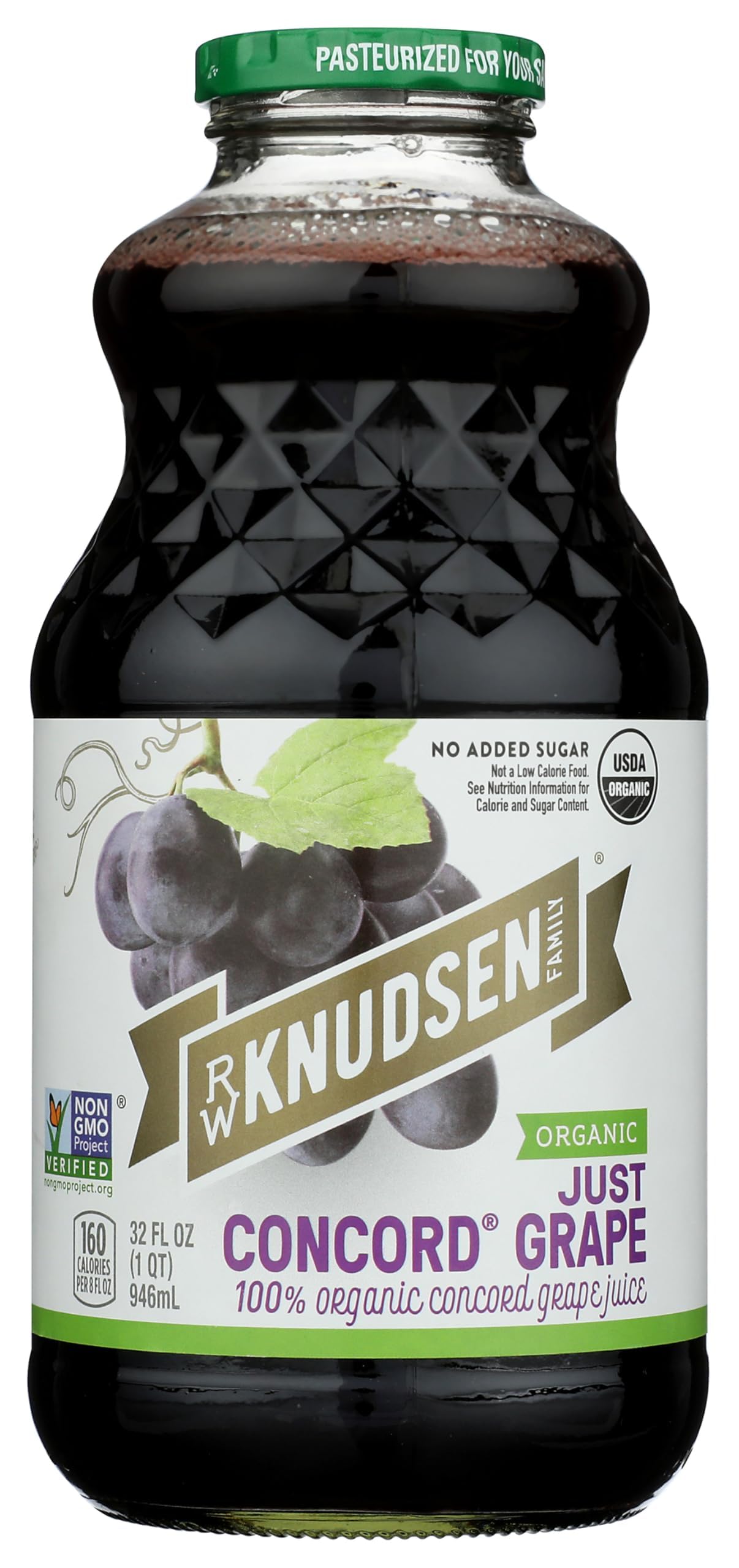R.W. Knudsen Organic Just Concord Grape Juice, 32 fz
