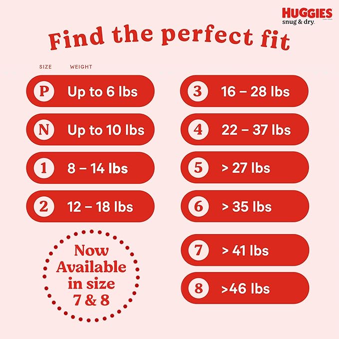 Huggies Size 5 Diapers, Snug & Dry Baby Diapers, Size 5 (27+ lbs), 156 Count (2 Packs of 78), Packaging May Vary