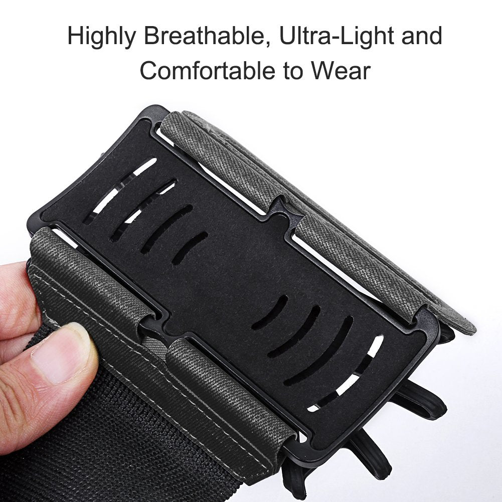 Vup Detachable Cell Phone Running Armband 360Rotatable For Iphone 16/15/14/13/Pro Max/Pro/Mini/12/11, Fits All 4-6.9 Inch Smartp