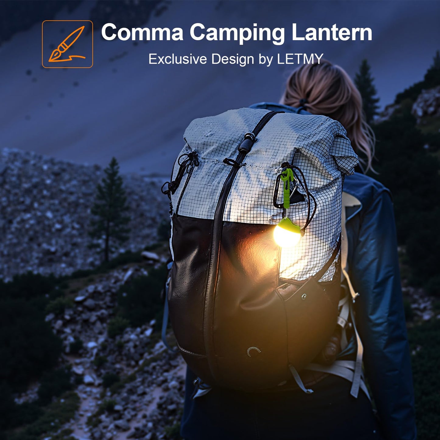 Letmy Rechargeable Camping Lights  4 Pack Portable Tent Lights With 4 Lighting Modes  150Lm Led Camping Lantern Waterproof  Only 20G Hanging Tent Lantern For Hiking Backpacking Power Outages Emergency