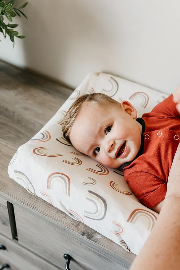 Copper Pearl Premium Knit Diaper Changing Pad Cover Kona