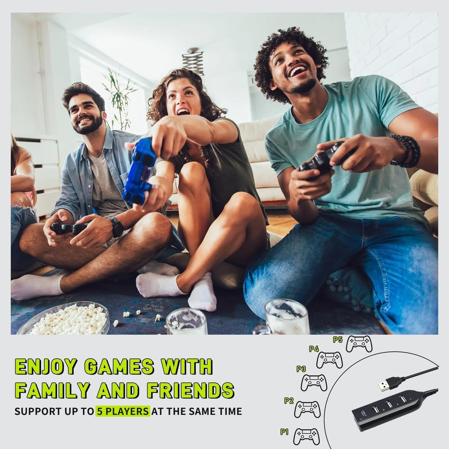 Super Console X Pro Retro Game Console with 117000+ Games, 4K TV HD/AV Output Video Game Console, TV & Game System in 1,Compatible with 63+ Emulators,with 2 Wireless Controllers
