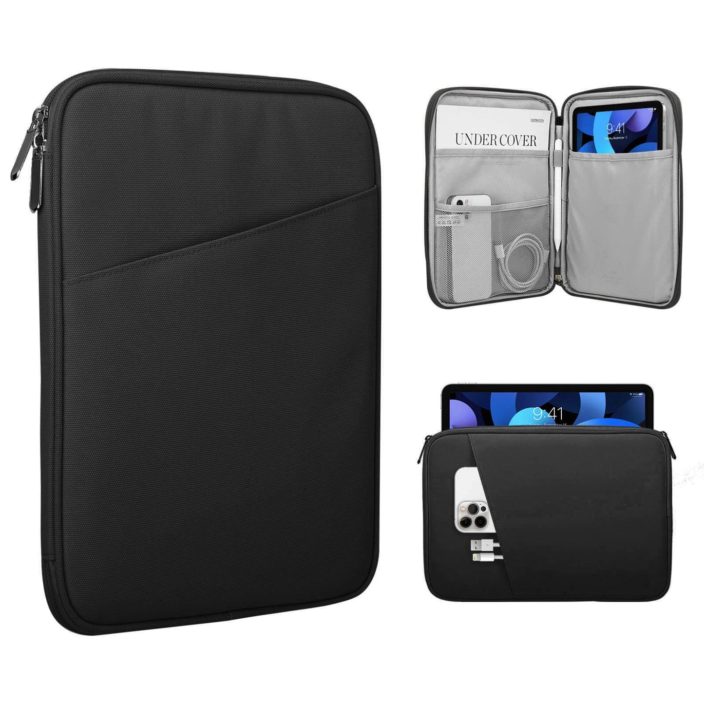 Timovo 9-11 Tablet Sleeve For Ipad 11-Inch A16 2025, Ipad 10Th Gen. 10.9, Ipad 10.2, Ipad Air 11 Inch/5Th/4Th Gen. 10.9, Galaxy