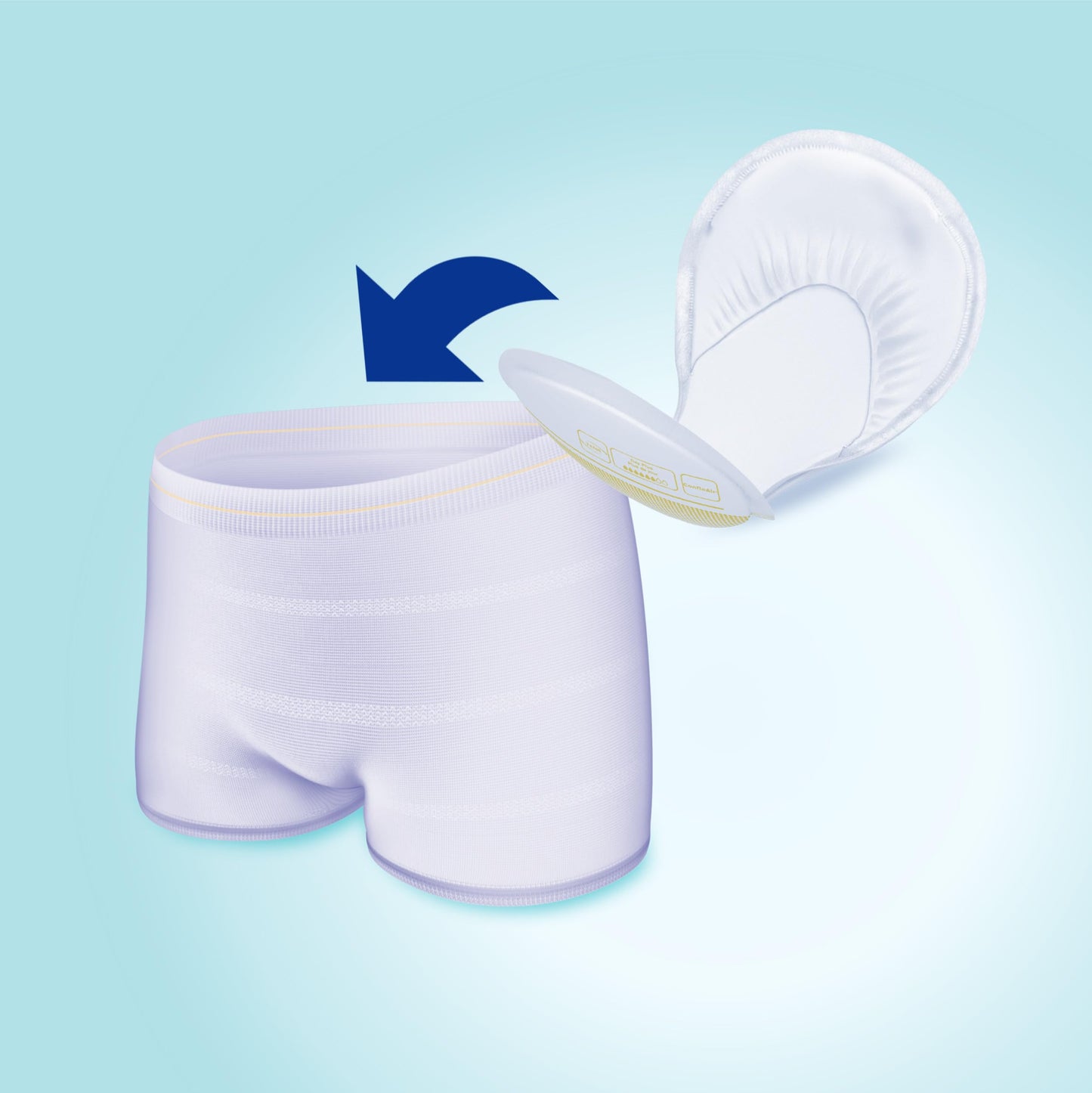 TENA Day Plus Disposable Incontinence Liners Heavy Absorbency Adult Unisex 24" L, 40 Count, 2 Packs, 80 Total