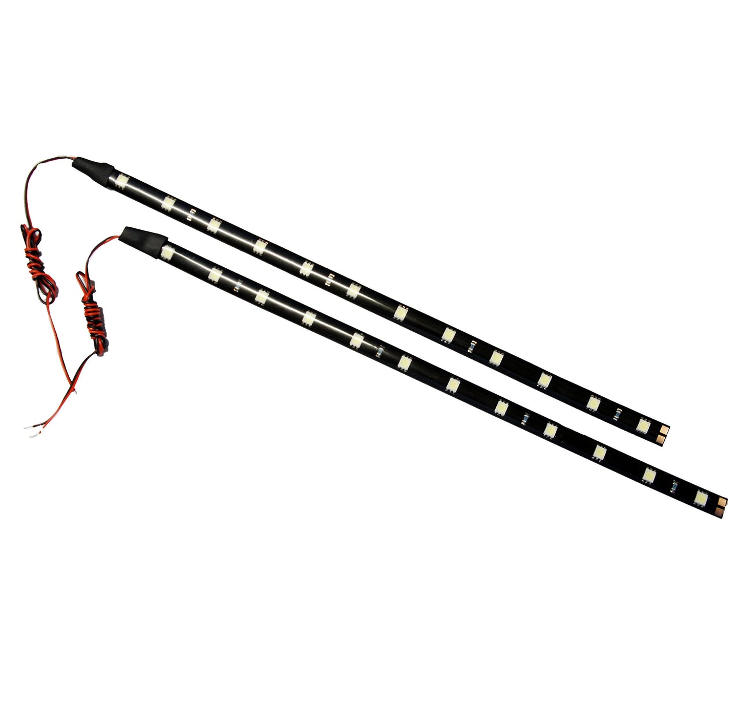 SOCAL-LED 12in Green Flexible LED Strips, Waterproof, 5050 SMD, High Power Accent Light for Car DRL Under Dash