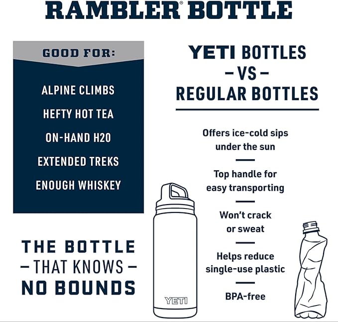 YETI Rambler 64 oz Bottle, Vacuum Insulated, Leakproof, Stainless Steel with Chug Cap, Sandstone Pink