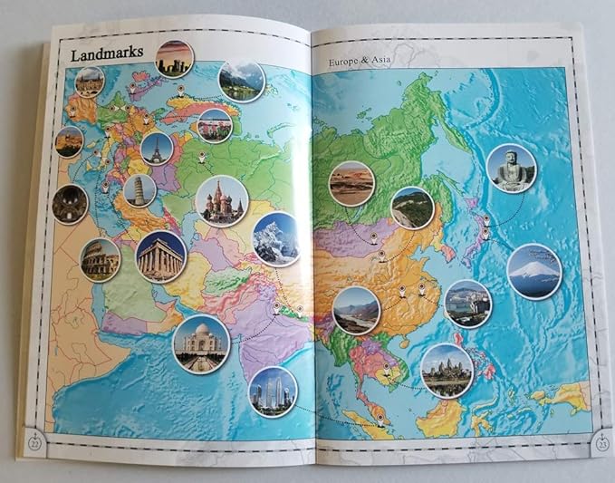 Replogle 12" Diameter Globe, USA Cartography with Raised Mountain Relief and Sturdy Hard Wood Base, Intelliglobe Pen/Book Kit, Bronze, Physical Map, Glass, Wood Base